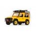 D1RC Yellow 1/10 2.4G Remote Control Car Crawler For Land Rover Camel Metal Chassis Two Speed Change Vehicle Models
