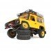 D1RC Yellow 1/10 2.4G Remote Control Car Crawler For Land Rover Camel Metal Chassis Two Speed Change Vehicle Models