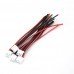 5Pcs RJXHOBBY 1S/2S/3S/4S/5S/6S/7S/8S/9S/10S/11S/12S/13S/14S/15S/16S/17S 22AWG Battery Balance Charger Silicone Cable Wire JST-XH Plug Balancer Cable for FPV Racing Drone