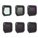 JUNESTAR Camera Lens Filter Combo Set CPL UV STRA NIGHT ND NDPL ND256 ND1000 for DJI Mavic 3 Classic RC Drone Drone